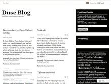 Tablet Screenshot of duscblog.wordpress.com