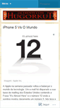 Mobile Screenshot of hugorkut.wordpress.com