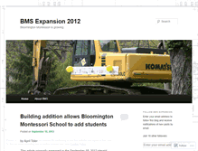 Tablet Screenshot of bmexpansion2012.wordpress.com