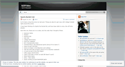 Desktop Screenshot of khvideo.wordpress.com