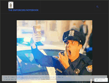 Tablet Screenshot of enforcer104.wordpress.com