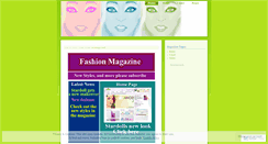 Desktop Screenshot of fmfashionmagazine.wordpress.com