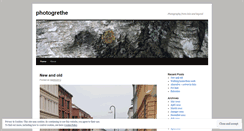 Desktop Screenshot of photogrethe.wordpress.com