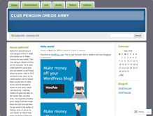 Tablet Screenshot of clubpenguinoreosarmy.wordpress.com