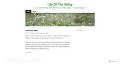 Desktop Screenshot of lilydblog.wordpress.com
