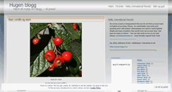 Desktop Screenshot of hugen.wordpress.com