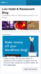 Mobile Screenshot of lvivhospitality.wordpress.com