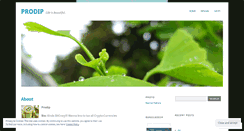 Desktop Screenshot of prodip2.wordpress.com