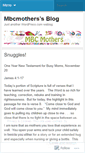 Mobile Screenshot of mbcmothers.wordpress.com