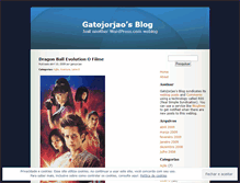 Tablet Screenshot of gatojorjao.wordpress.com