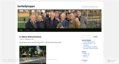 Desktop Screenshot of laviteilpioppo.wordpress.com