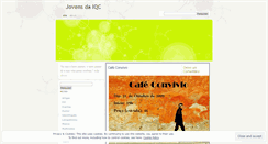 Desktop Screenshot of jovensiqc.wordpress.com