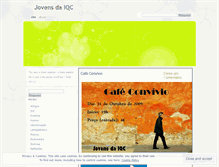 Tablet Screenshot of jovensiqc.wordpress.com