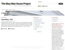 Tablet Screenshot of marymanproject.wordpress.com