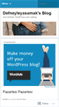 Mobile Screenshot of defneyleyasamak.wordpress.com