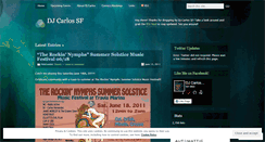 Desktop Screenshot of djcarlossf.wordpress.com