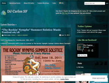 Tablet Screenshot of djcarlossf.wordpress.com