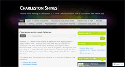 Desktop Screenshot of charlestonshines.wordpress.com