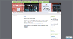 Desktop Screenshot of corruptcouncil.wordpress.com