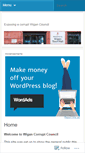 Mobile Screenshot of corruptcouncil.wordpress.com