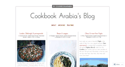 Desktop Screenshot of cookbookarabia.wordpress.com