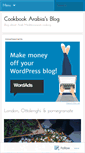 Mobile Screenshot of cookbookarabia.wordpress.com