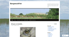 Desktop Screenshot of bangweulufish.wordpress.com