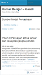 Mobile Screenshot of kamabel.wordpress.com