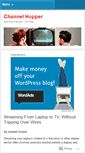 Mobile Screenshot of channelhopper.wordpress.com