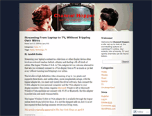 Tablet Screenshot of channelhopper.wordpress.com
