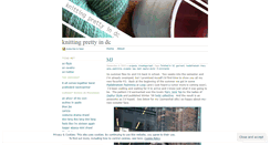 Desktop Screenshot of knittingprettyindc.wordpress.com