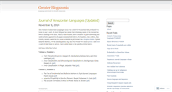 Desktop Screenshot of anthroling.wordpress.com