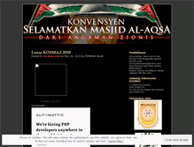 Tablet Screenshot of kosmaz.wordpress.com