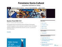 Tablet Screenshot of ciso3121fenomenocultural.wordpress.com
