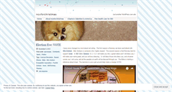 Desktop Screenshot of noxforchristmas.wordpress.com