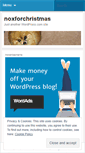 Mobile Screenshot of noxforchristmas.wordpress.com
