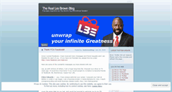 Desktop Screenshot of lesbrownblog.wordpress.com