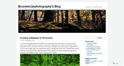 Desktop Screenshot of brucemcraephotography.wordpress.com