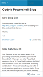 Mobile Screenshot of codygros.wordpress.com