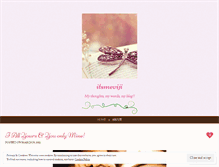 Tablet Screenshot of itsmeviji.wordpress.com