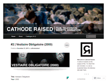 Tablet Screenshot of cathoderaised.wordpress.com