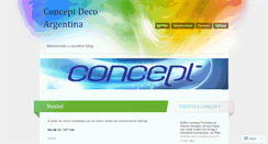 Desktop Screenshot of conceptdeco.wordpress.com