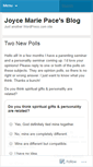 Mobile Screenshot of joycewrites.wordpress.com