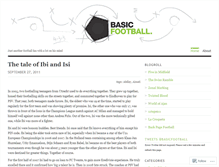 Tablet Screenshot of basicfootball.wordpress.com