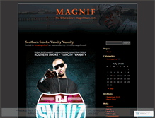 Tablet Screenshot of magnifmusic.wordpress.com