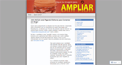 Desktop Screenshot of cliquenaimagemparaampliar.wordpress.com