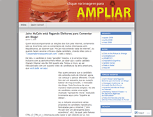 Tablet Screenshot of cliquenaimagemparaampliar.wordpress.com