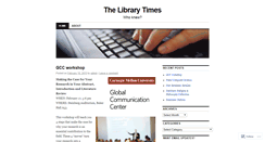 Desktop Screenshot of cmlibblog.wordpress.com