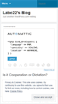 Mobile Screenshot of labo22.wordpress.com