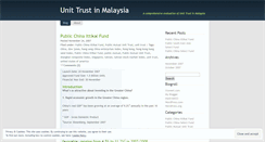 Desktop Screenshot of neounittrust.wordpress.com